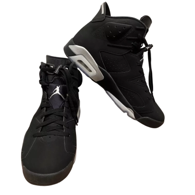 Nike Air Jordan Retro Chrome Mens  Size 12 Black  