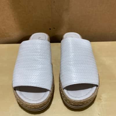 Midas Womens  Size 40 White Slides
