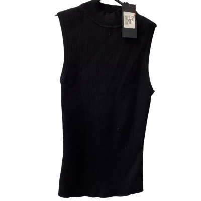 Portmans Black Halter Top  Size S 