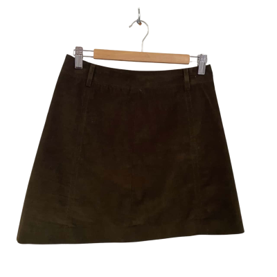 Witchery Womens  Size 8 Mini Skirt Brown 
