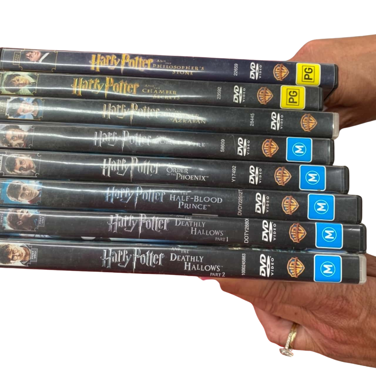 Harry Potter DVD Set Of 8