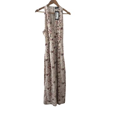 BNWT Forcast Roxana Floral Print Jumpsuit - Size 14