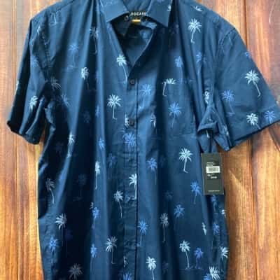 Tarocash Mens  Size L Navy Blue  shirt new 