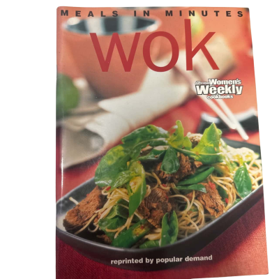 Woman’s weekly meals in minutes WOK