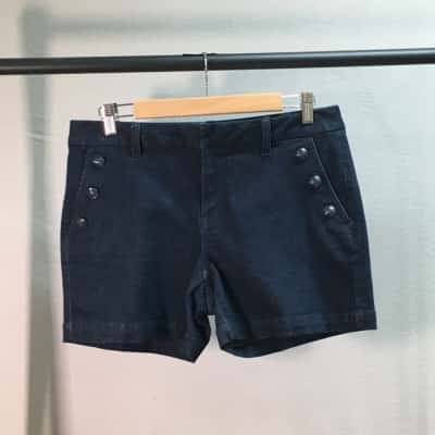 Tommy Hilfiger Womens Shorts Size 8 Blue 