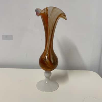 Italian Opaline Glass Vase