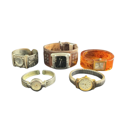  Unisex Watch collection (5) UNTESTED 