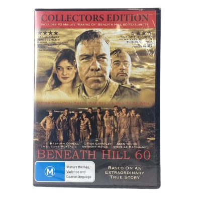 DVD - Beneath Hill 60 (M) 2010 (Sealed)