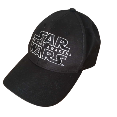  Mens  Size One Size Cap Black  Star Wars Force Awakens Promotional Cap  