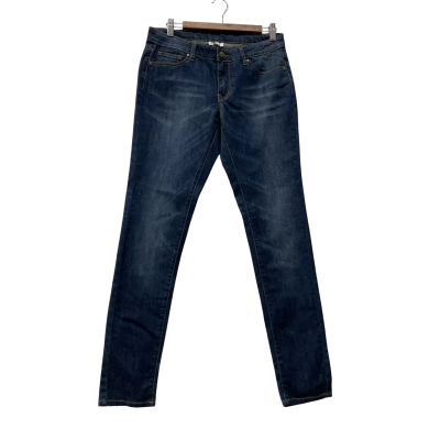 Witchery Womens  Size 12 Mid Rise Jeans / Skinny Jeans Navy Blue 