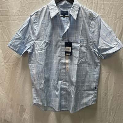  Mens  Size M Blue / Checked / White 