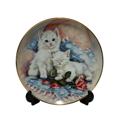 Franklin Mint “Purrfectly Precious” By Brian Walsh