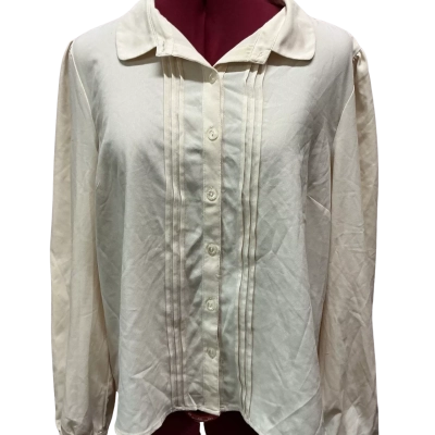 Princess Highway Womens  Size 14 Button Up Top Cream 