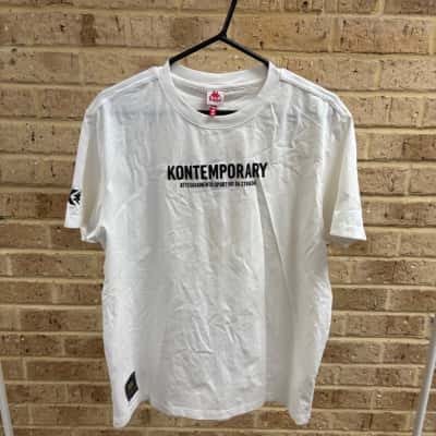 Kappa Mens OFWE white tee Size XL 