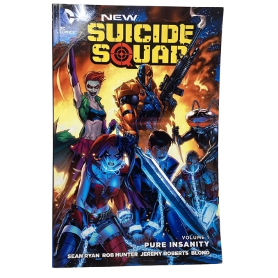 DC Comics “New Suicide Squad” Volume1 “Pure Insanity” by Sean Ryan, Rob Hunter,Jeremy Roberts, Blond (Paper)