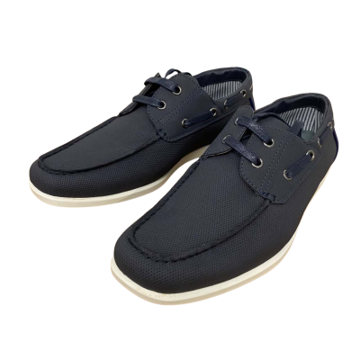 Tarocash Mens Lucas Boat Shoe Size UK 8 Navy