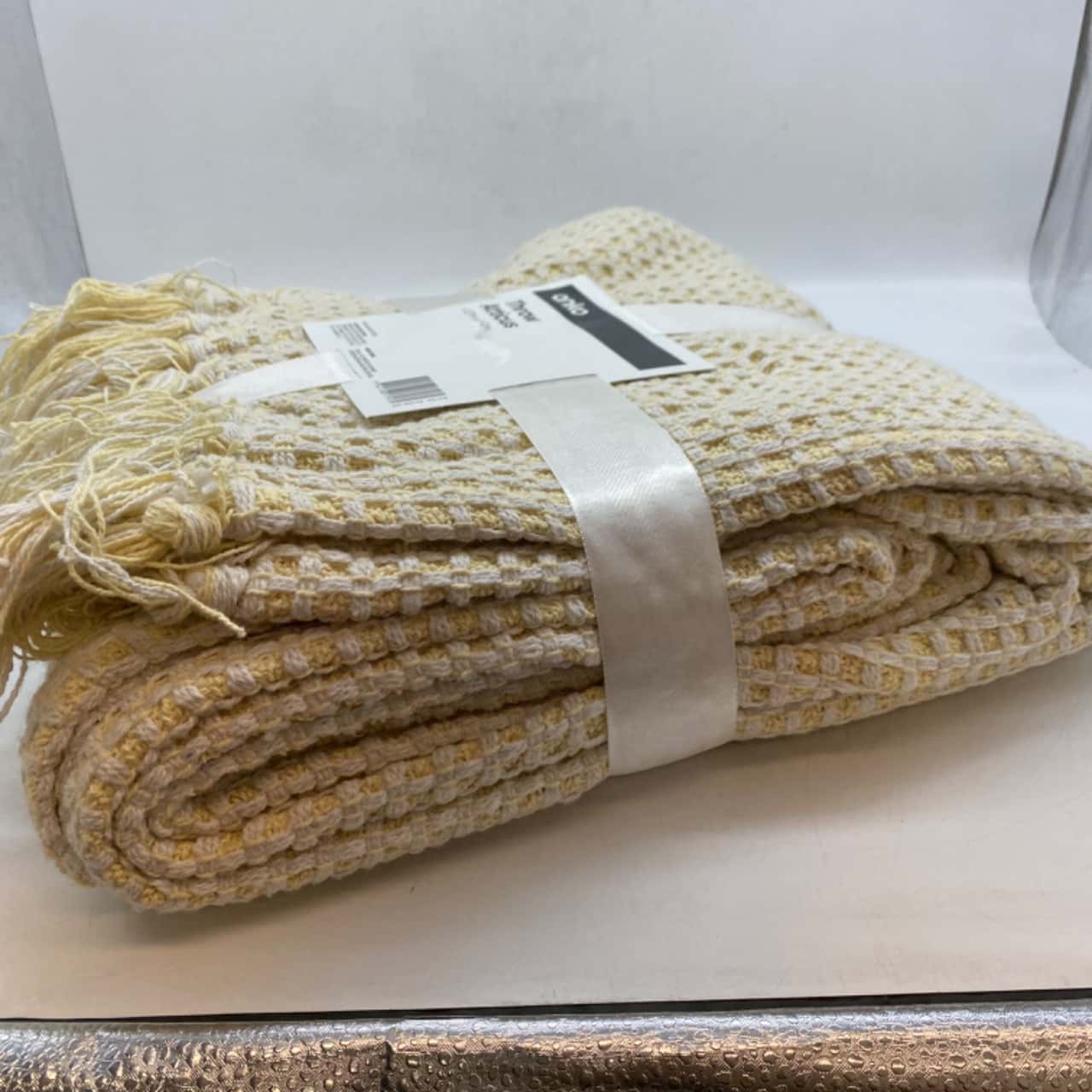 anko. Throw atticus. 1.27m x 1.52m 100 reclaimed fibre. Original