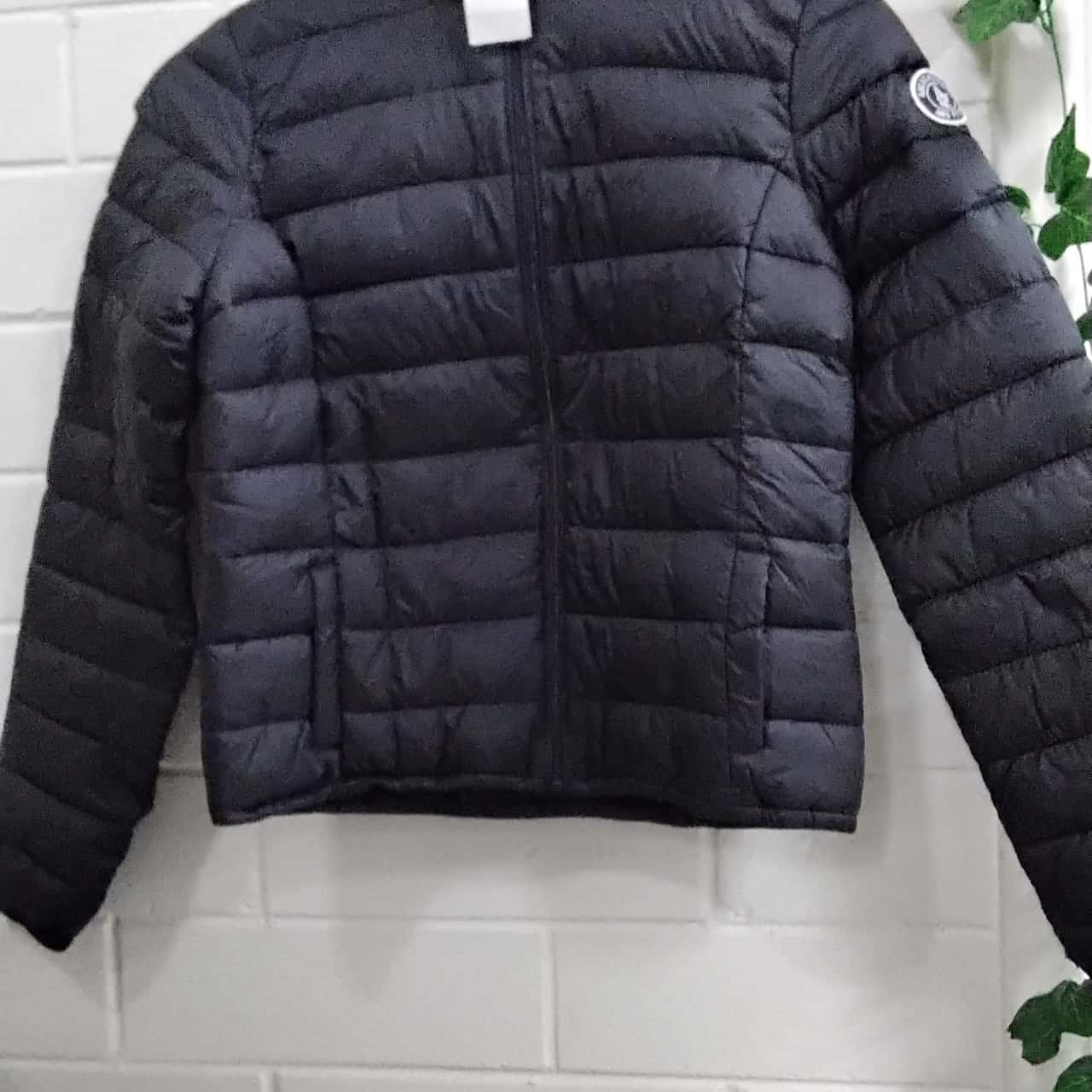 abercrombie black puffer jacket
