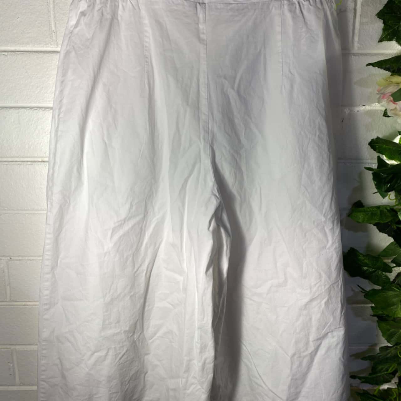 Morrison Womens Size 2 Culottes White (s)