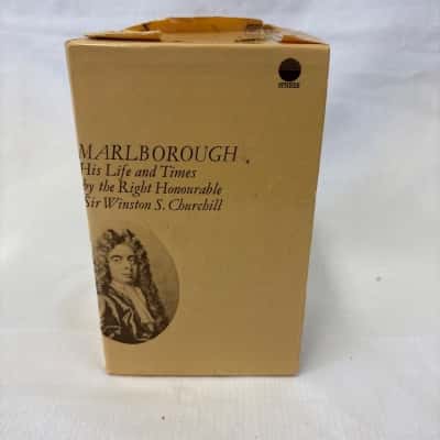 Monumental Biography Marlborough His Life & Times 1-4 by Sir Winston Churchill 