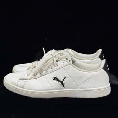Puma Womens  Size 8.5 Sneakers Black  / White 