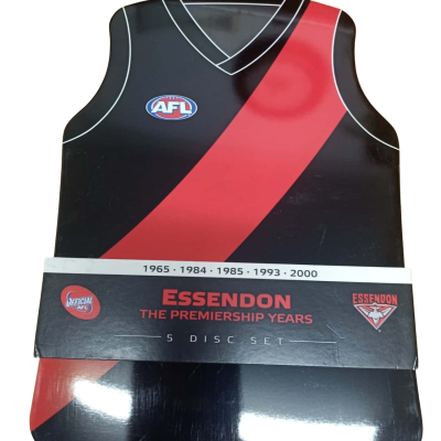 AFL Essendon the Premiership years  5 disc set in Collector Tin