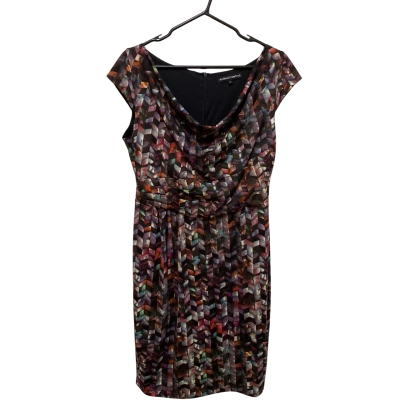 Anthea Crawford Geometric Dress Size 14