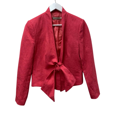 Stitches Womens Bolero Pink Dress Jacket - Size 10