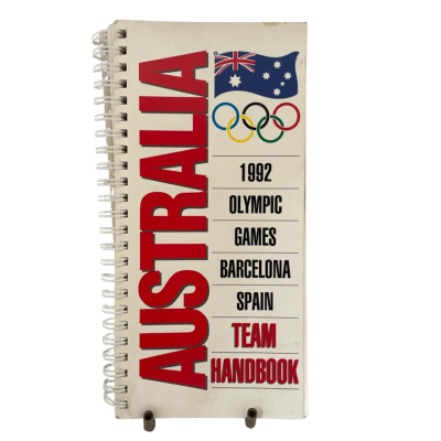 Australia Team Handbook 1992 Olympic Games Barcelona Spain