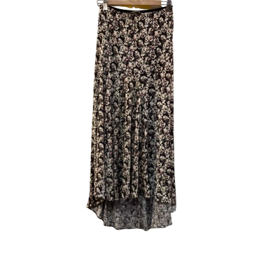 Scanlan Theodore Womens  Size S Maxi Skirt Beige / Black  