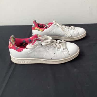 Adidas Womens  Size 7 Trainers 'stan smith' White 