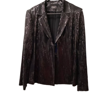 Doucel France  Womens  Size 8 Blazer Black  H