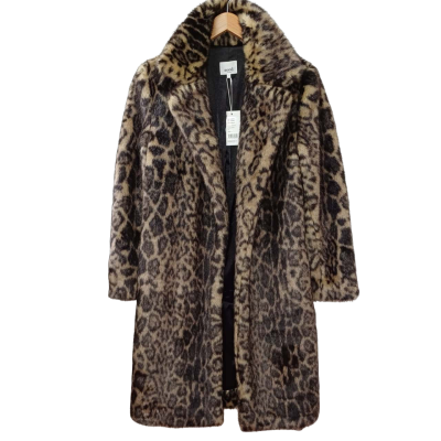 Seed Heritage Size S New Tags RRP: $349.95 Leopard Print Overcoat Jacket Jumper Long