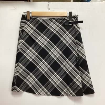  Womens A-Line Skirt Black  Taifun, Size 8 (g)
