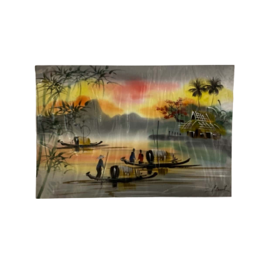Traditional Vietnamese Silk Painting 