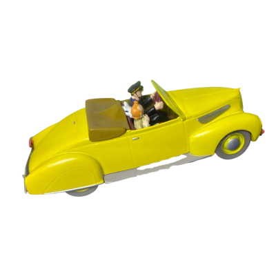 Tintin Captain haddocks cabriolet car, 1/24th scale