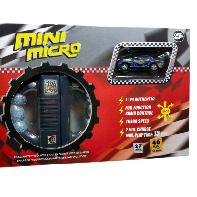 Mini Micro 1:64 scale remote control car set