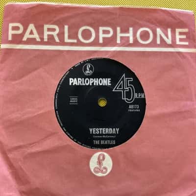The Beatles “Yesterday / Act Naturally” Vintage 7” Australian 1965
