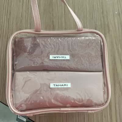 3pc clear overnight bag