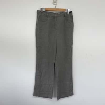 Wichele Ligthgrey Basic Regular Fit Pants  Size 10 