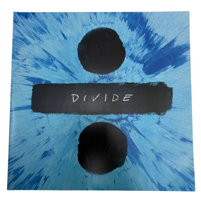 Ed Sheeran ÷ (Divide) 2-LP Vinyl Set - Blue Cover - Used - Untested