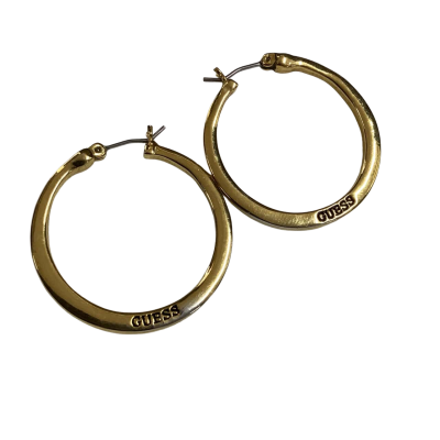 Guess gold plated silver dress jewellery earrings Gold / Silver 