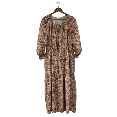 TULUA Beautiful Spring Florals Dress Size S/M 
