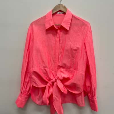 Pink Sheike Top size 12