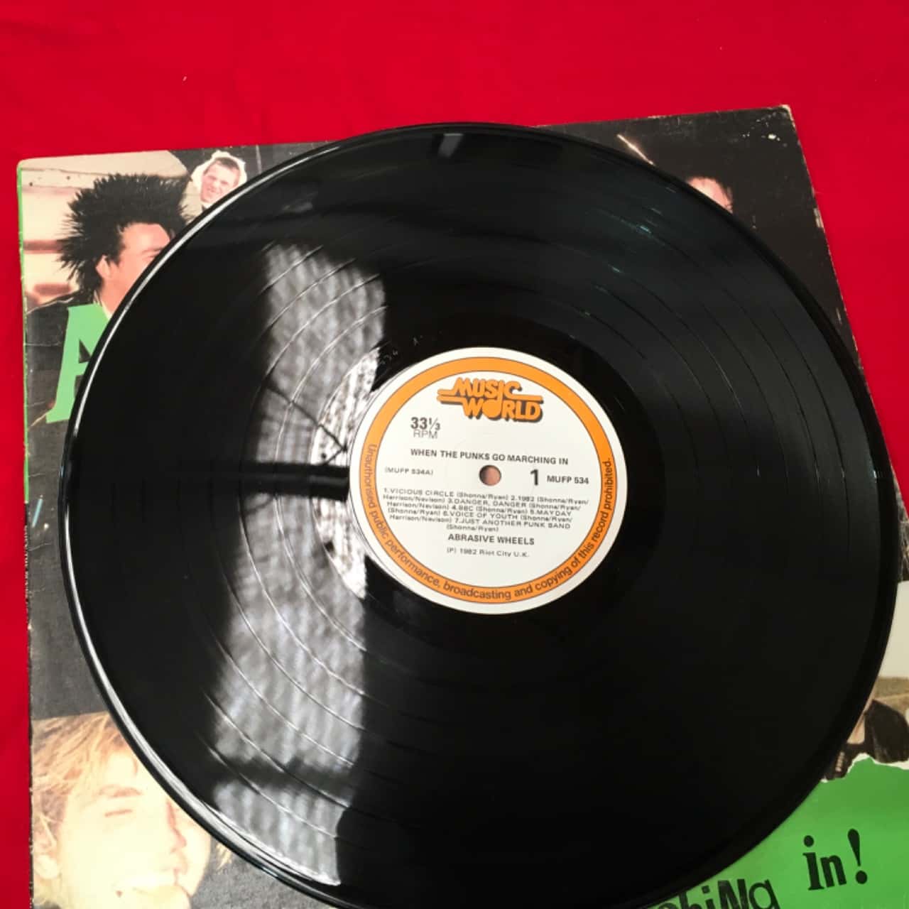 Abrasive Wheel When the punks go marching in