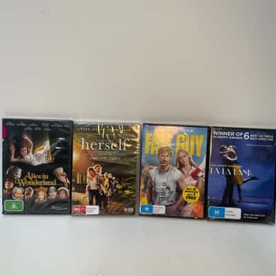 4 New DVDs as shown