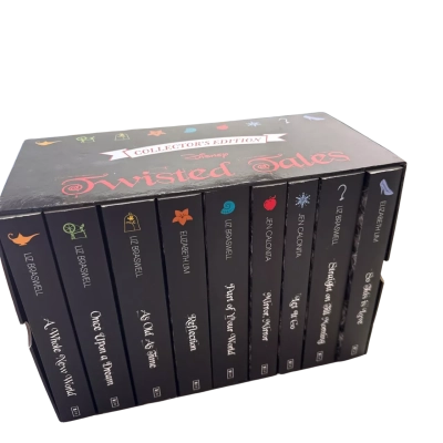 Disney Twisted Tales 9 Novel Collection Book Set ( Collectors Edition )