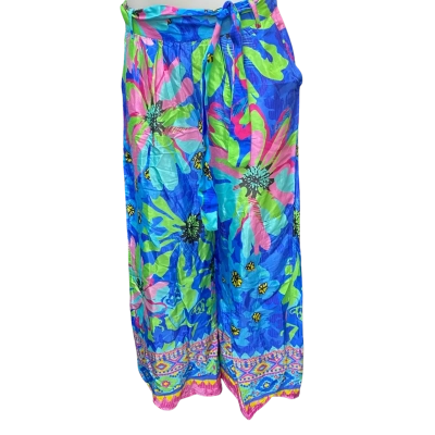  Womens Escape by OQ Isabelle  Size 10 Floral / Multicoloured Resort Pants