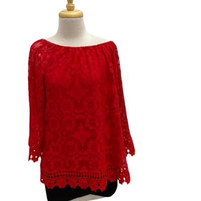 Liz Jordan Lace Top.  Size 12.  New with tags