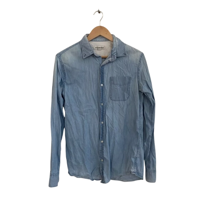 Country Road Mens  Size XS Long Sleeve Shirt Blue 